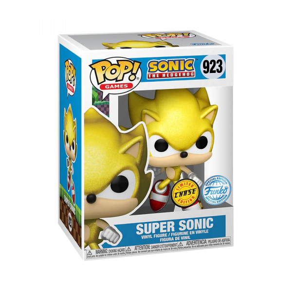 Funko POP! Sonic the Hedgehog: Super Sonic (Chase Limited Edition)
